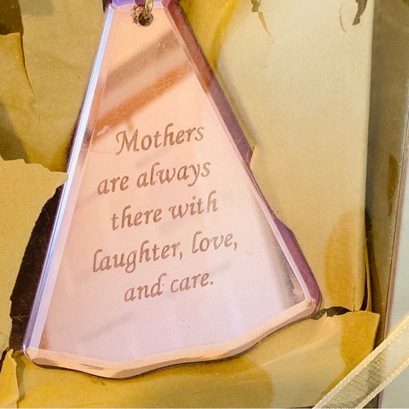 NIB Angelic Reflections Mirrored Angel Ornament - Picture 2 of 4